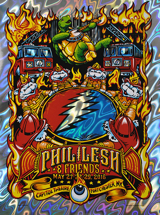AJ Masthay "Help on the Way - Phil Lesh & Friends" Lava Foil