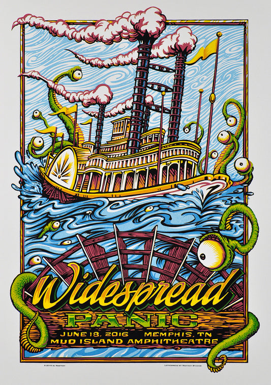 AJ Masthay "Widespread Panic - Mud Island" AE