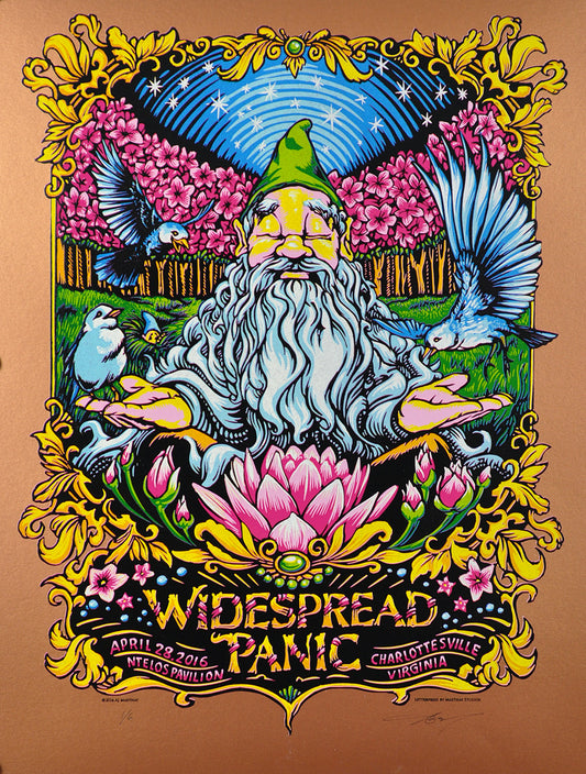 AJ Masthay "Widespread Panic - Charlottesville, VA" Copper Pearl