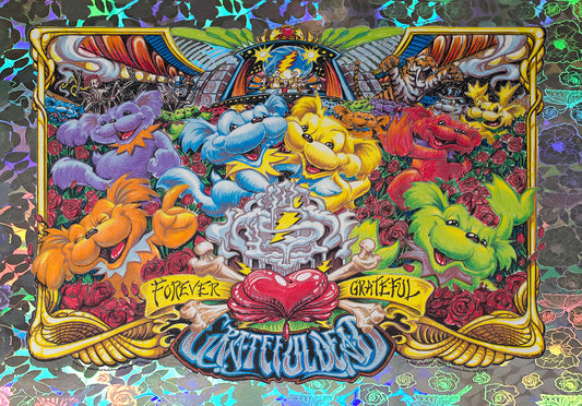 AJ Masthay "Grateful Dead: Forever Grateful" Rose Garden Holo Foil