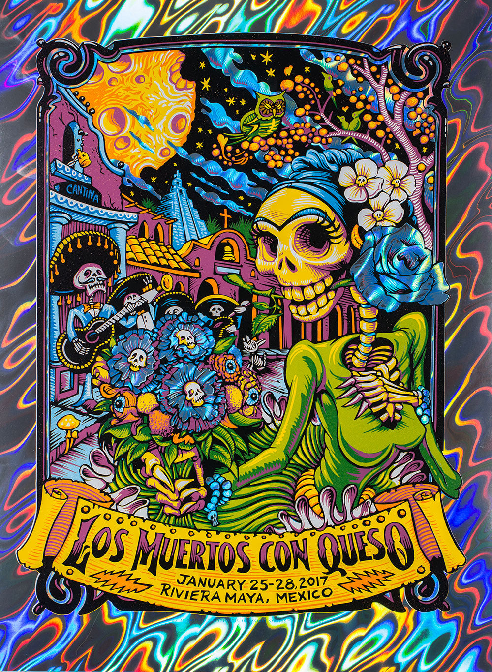 AJ Masthay "Los Muertos con Queso" Lava Foil