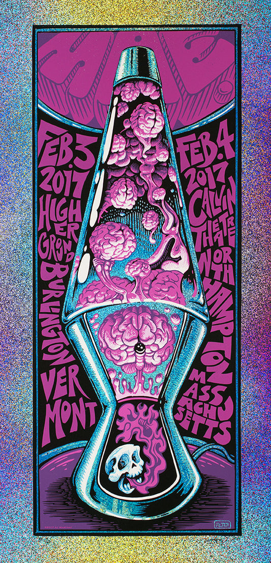 AJ Masthay "Moe. Lava Lamp" Sparkle Foil