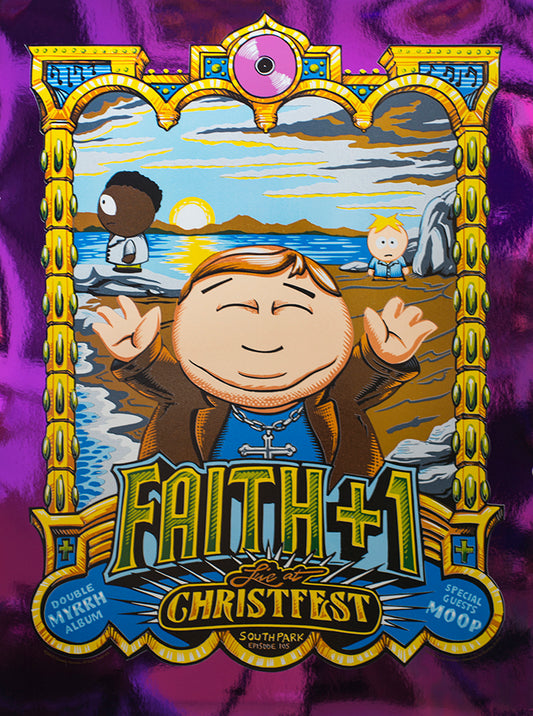 AJ Masthay "Faith +1" Purple Mirror Variant