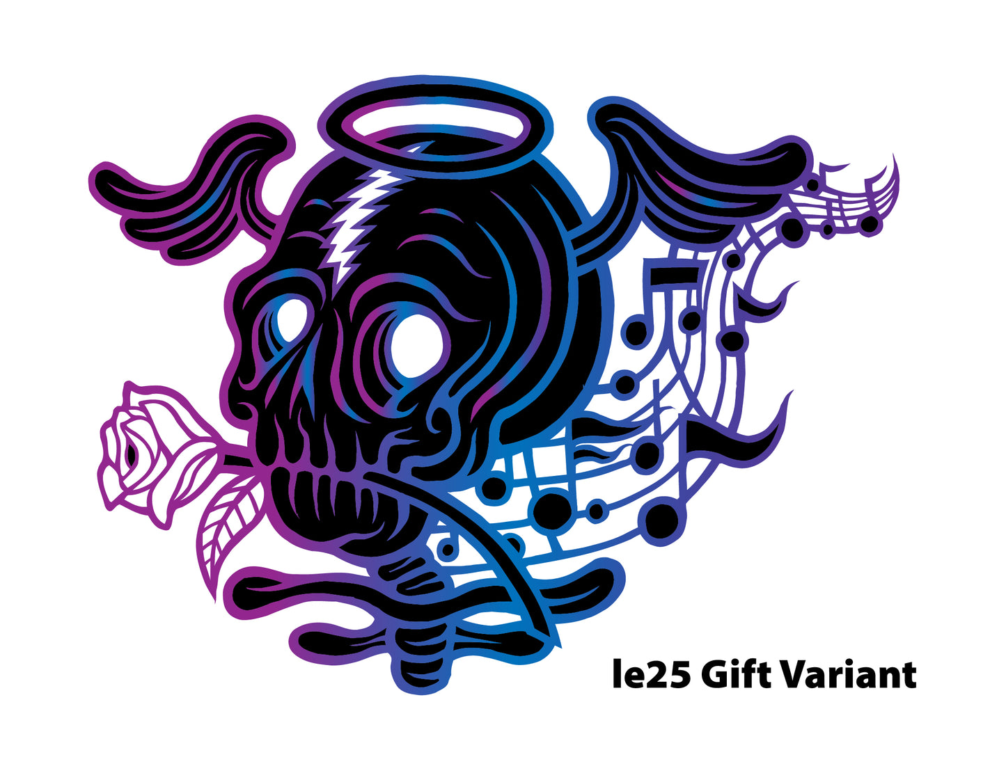 Micah Hughes "The Music Never Stops (Grateful Dead)" 2-Pin Combo