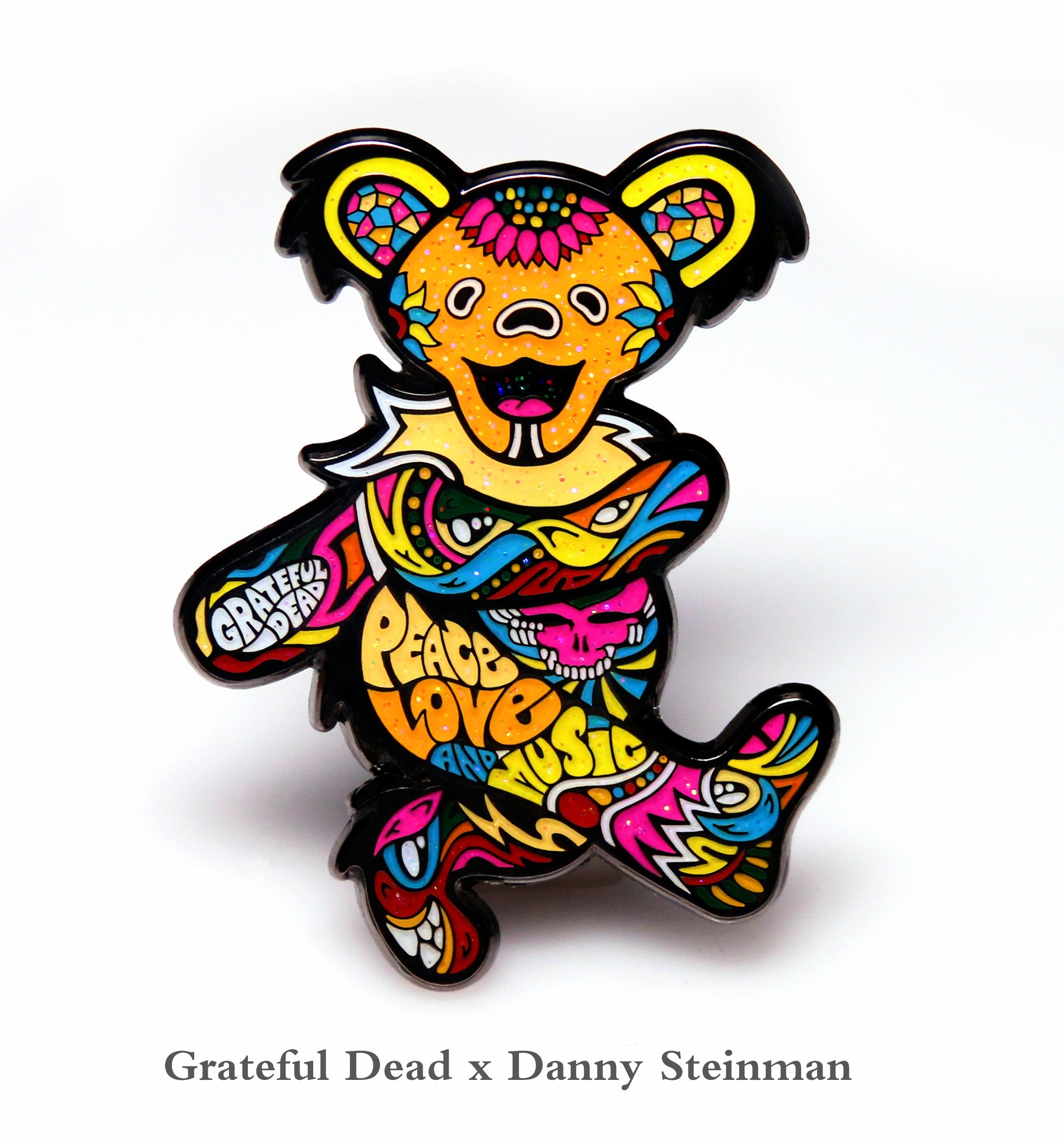 Dancing Bear 14x18 Grateful Dead / Phish Art Print Danny Steinman Signed  Poster