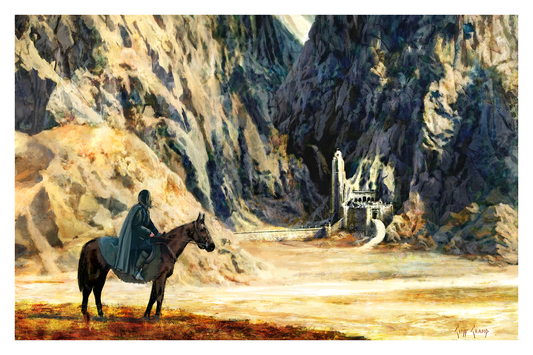 Cliff Cramp "Aragorn At Helms Deep"