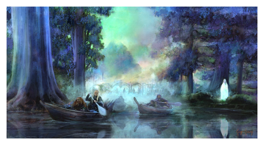 Cliff Cramp "Leaving Lothlorien"