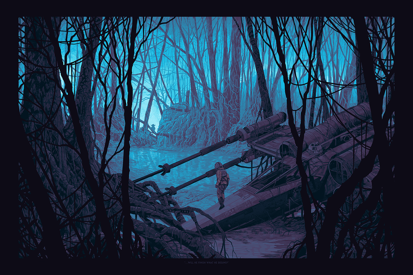 Daniel Danger "“…will he finish what he begins?” Screen Print