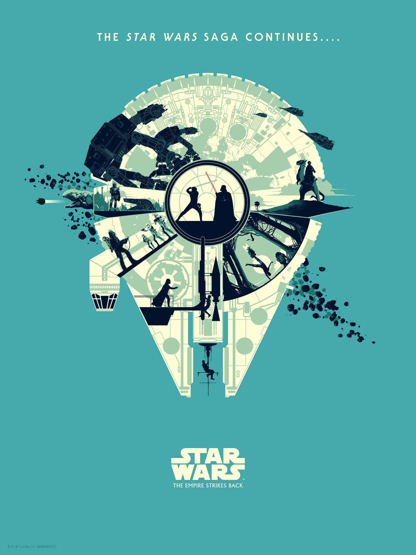 Matt Ferguson "Star Wars Trilogy" Timed Edition SET