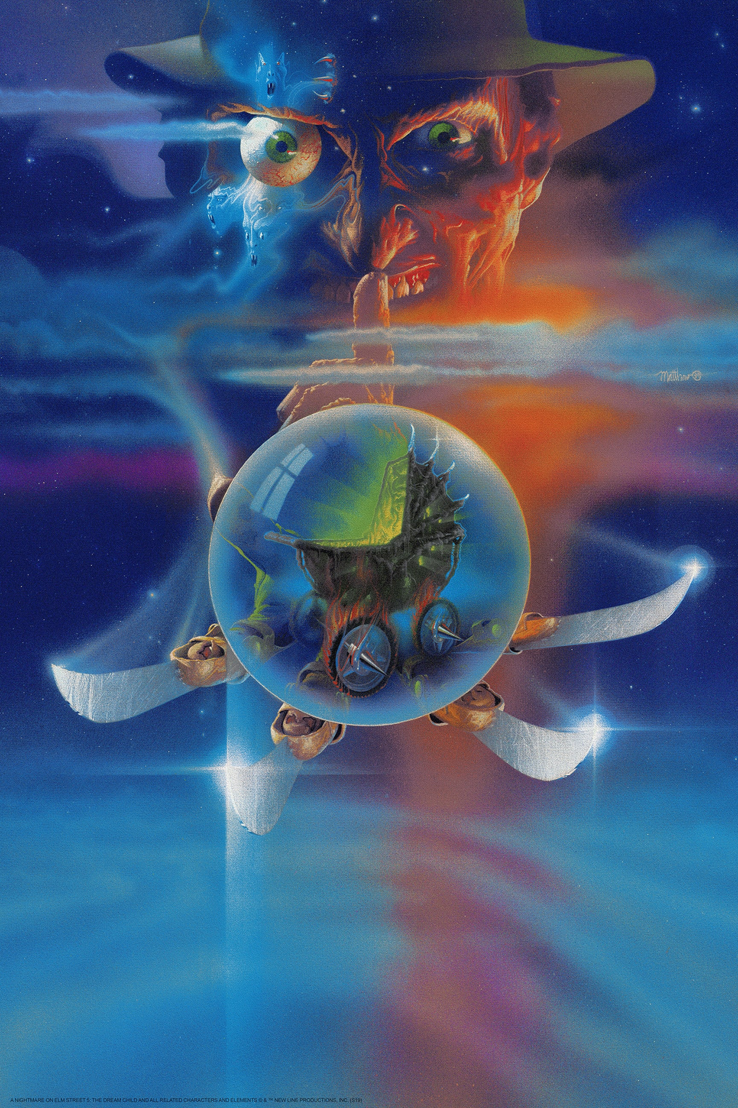 Matthew Peak "A Nightmare on Elm Street 5: The Dream Child" Variant