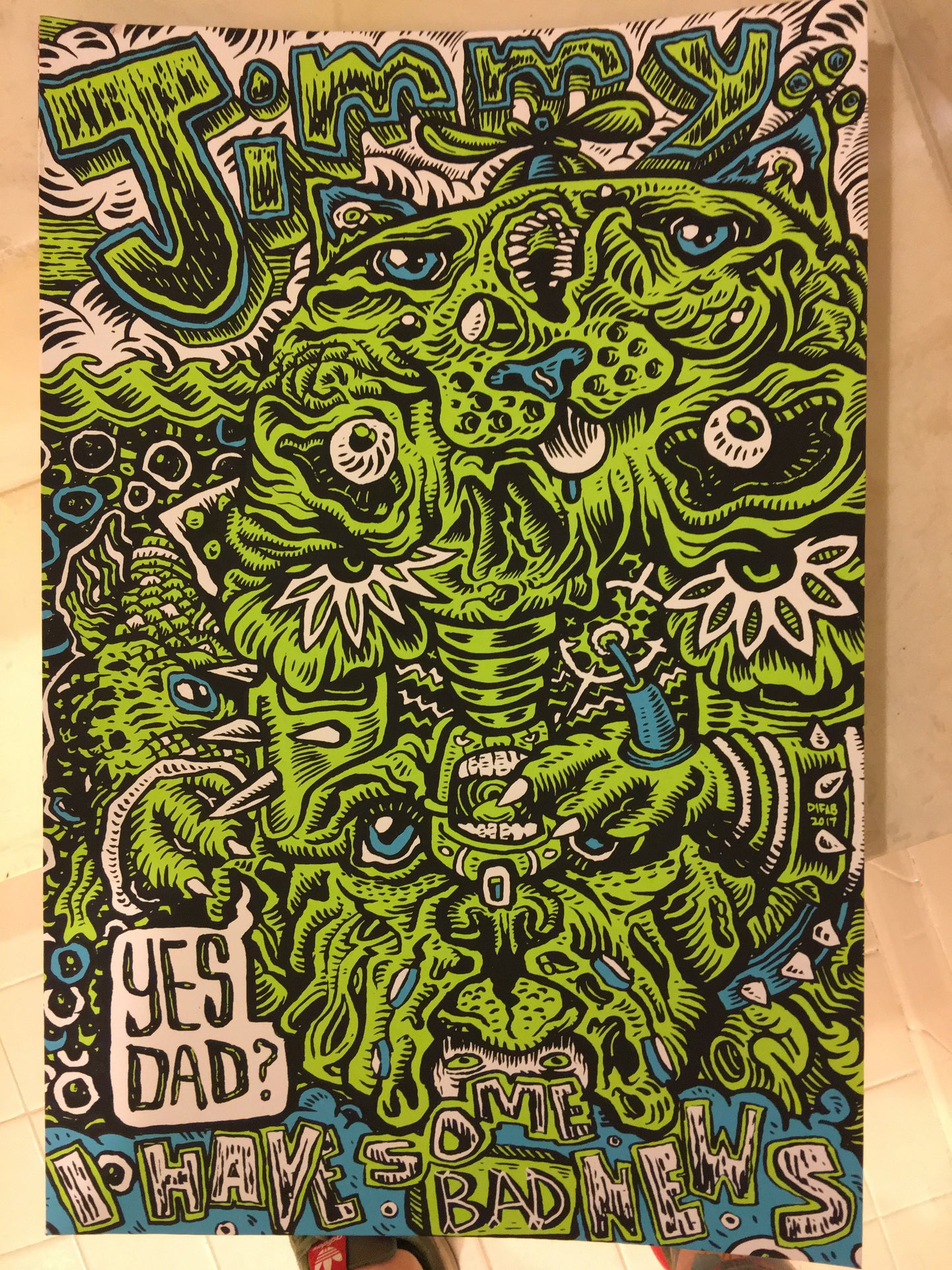 Nick Difabbio "HARPUA" Green/Black Variant