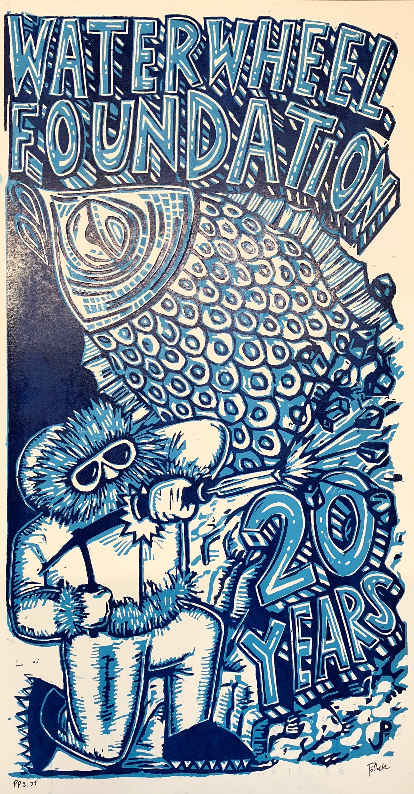 Jim Pollock "Waterwheel Foundation - 20 Years"