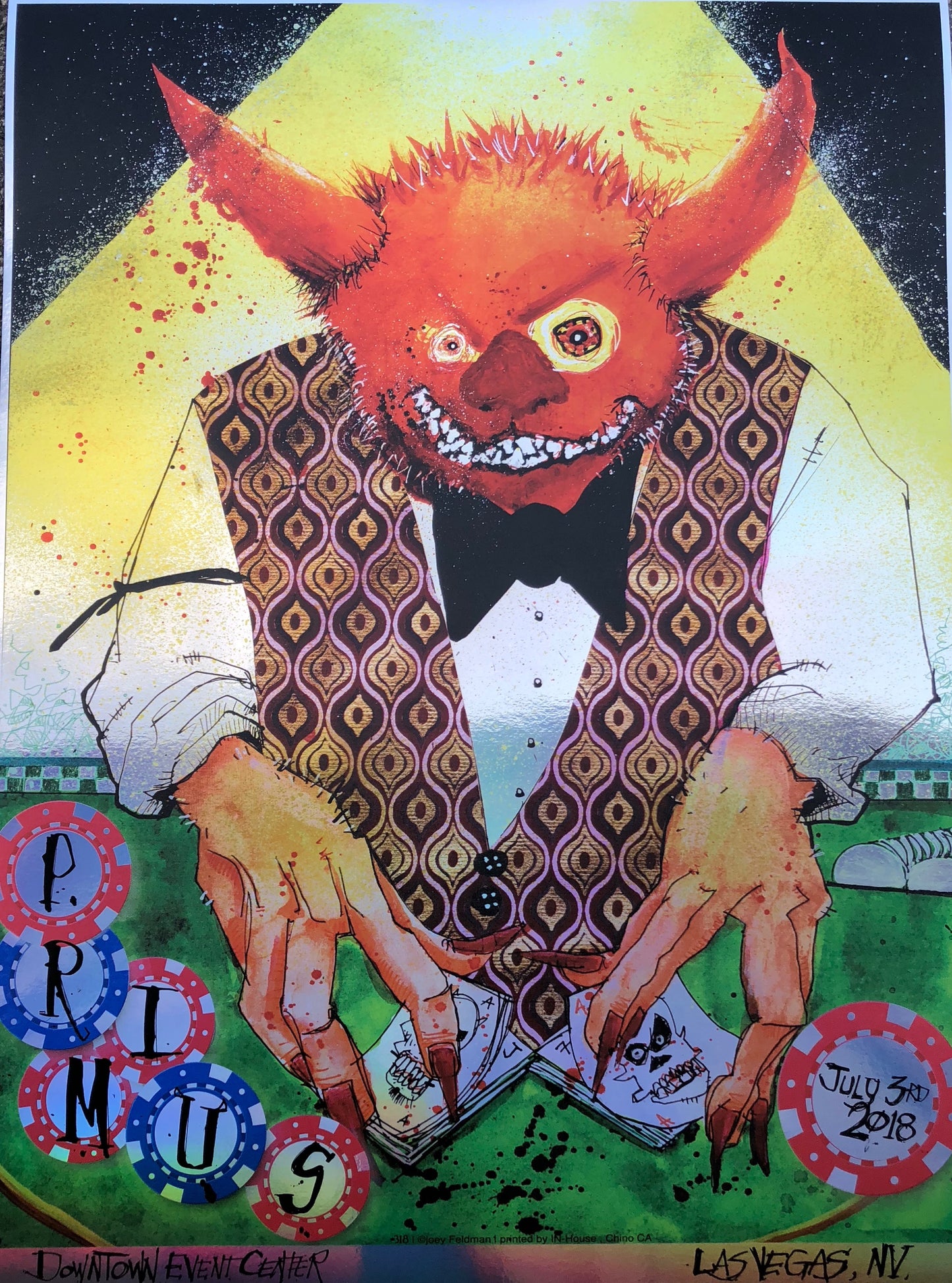 Joey Feldman "Primus - Las Vegas" Foil Variant