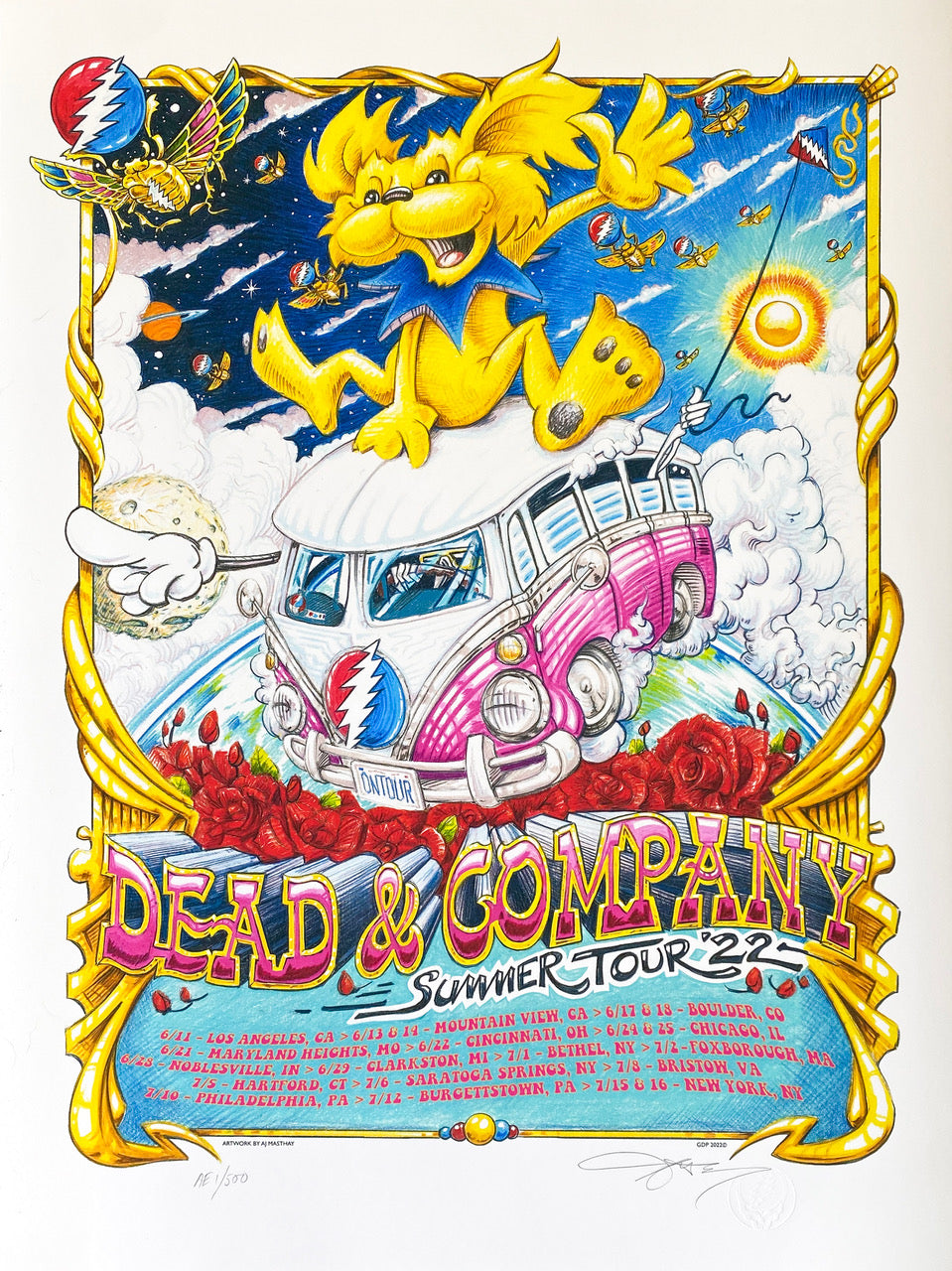 DEAD & COMPANY - FENWAY by AJ Masthay - On Sale INFO! – Bottleneck Gallery