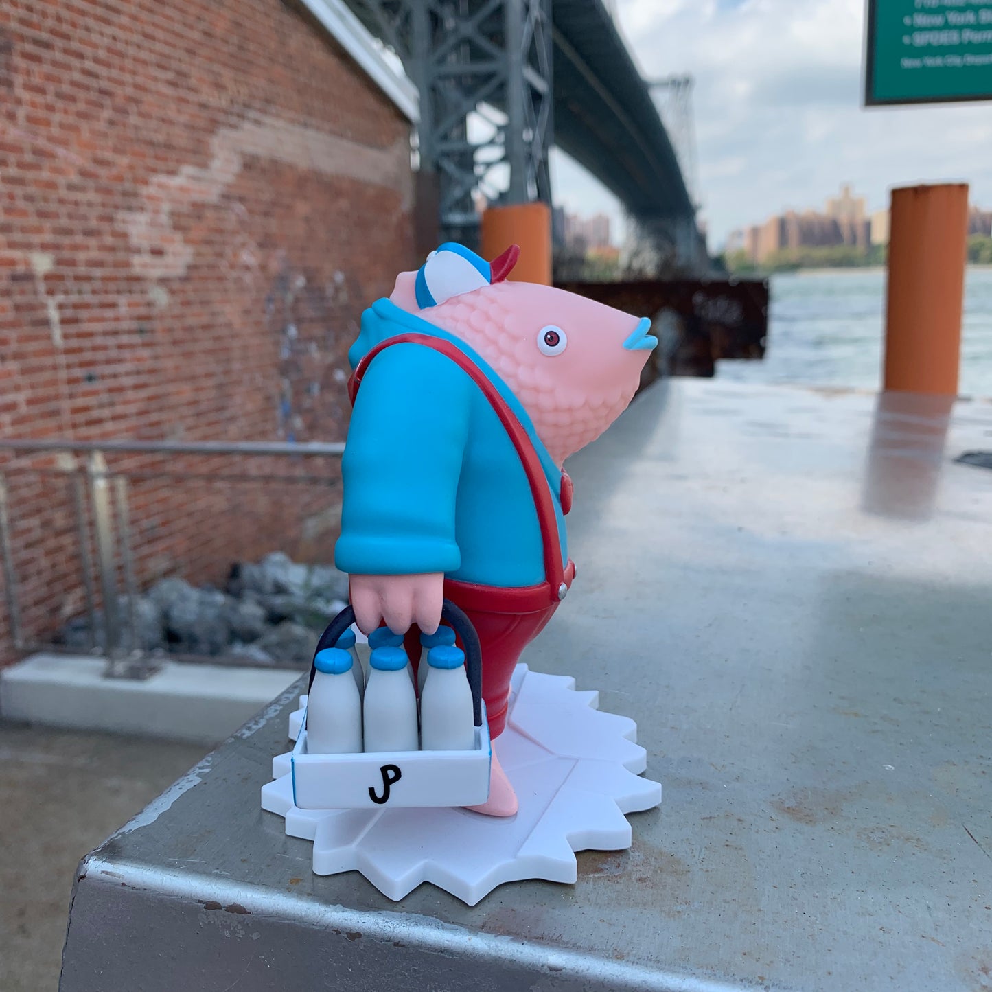 Jim Pollock "Milkman" Vinyl Figure - Baker's Dozen Edition