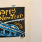 Jim Pollock "Happy New Year 2002 Full Size" - miscut AP