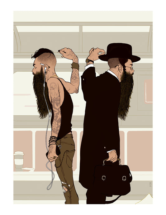 Tomer Hanuka "Take the L Train"