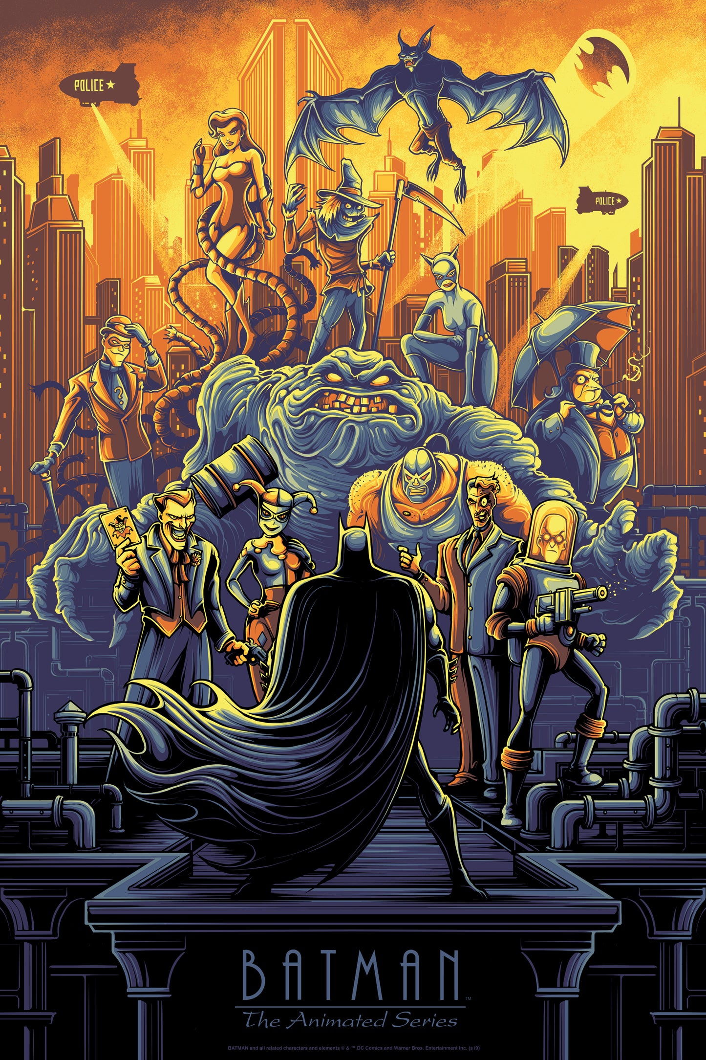 Dan Mumford "Batman: The Animated Series" Variant