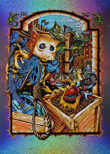 AJ Masthay x Mockingbird Foundation "No Future at All" Sparkle Foil