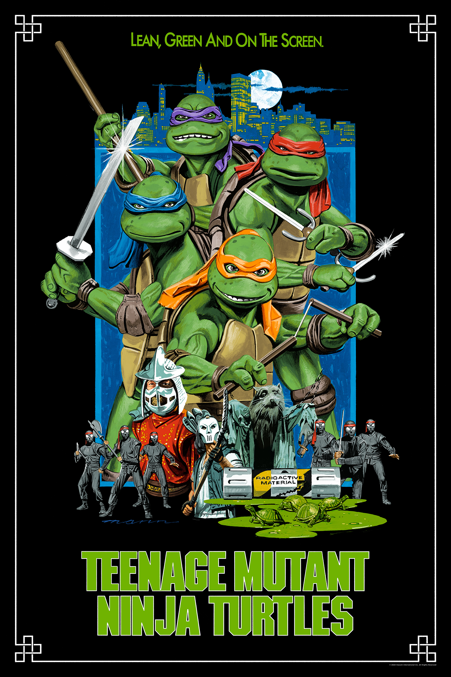 Poster Teenage Mutant Ninja Turtles - Turtles in Action