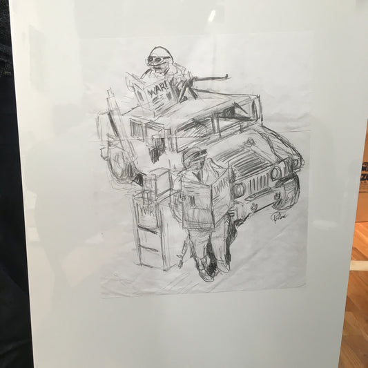 All The Shit That's Fit To Print War Tanks OG 2-piece Sketch