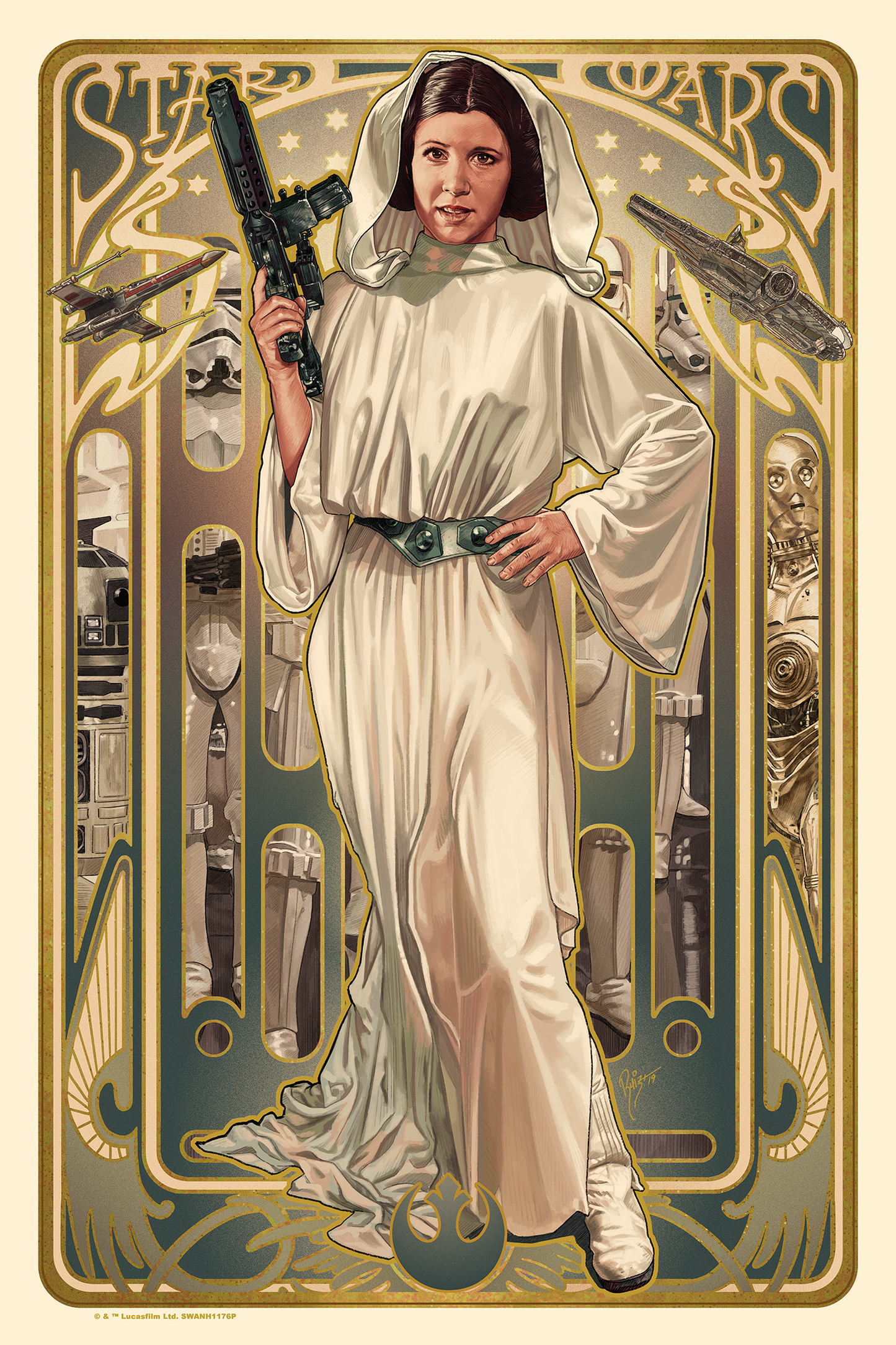 Juan Carlos Ruiz Burgos "Princess Leia Organa w/ Hood"