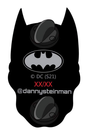 Danny Steinman "The Dark Knight: Silver Deep Space" Enamel Pin