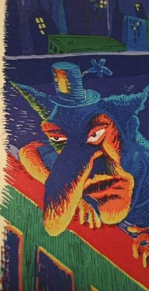 Phish Clifford Ball Era "Bookmark" Large offset print