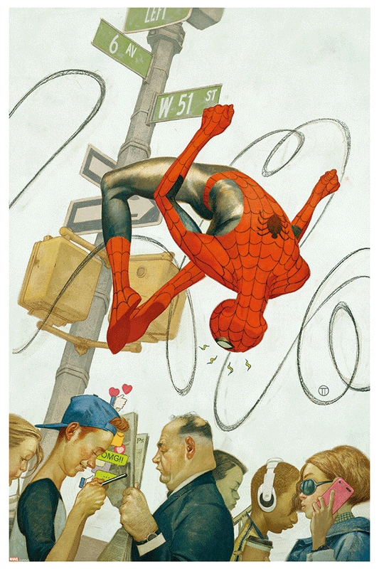 Julian Totino "Amazing Spider-Man #61" 3D Lenticular