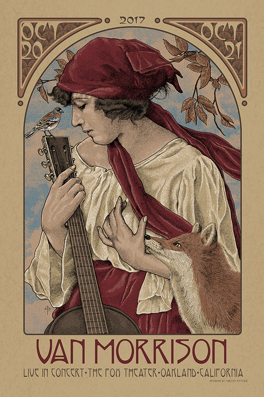 Timothy Pittides "Van Morrison - Oakland, CA"