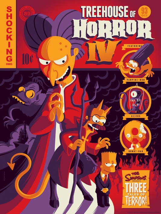 Tom Whalen "Treehouse of Horrors IV"