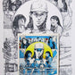 David Welker "Dazed and Confused" Line Art & Handbill Set