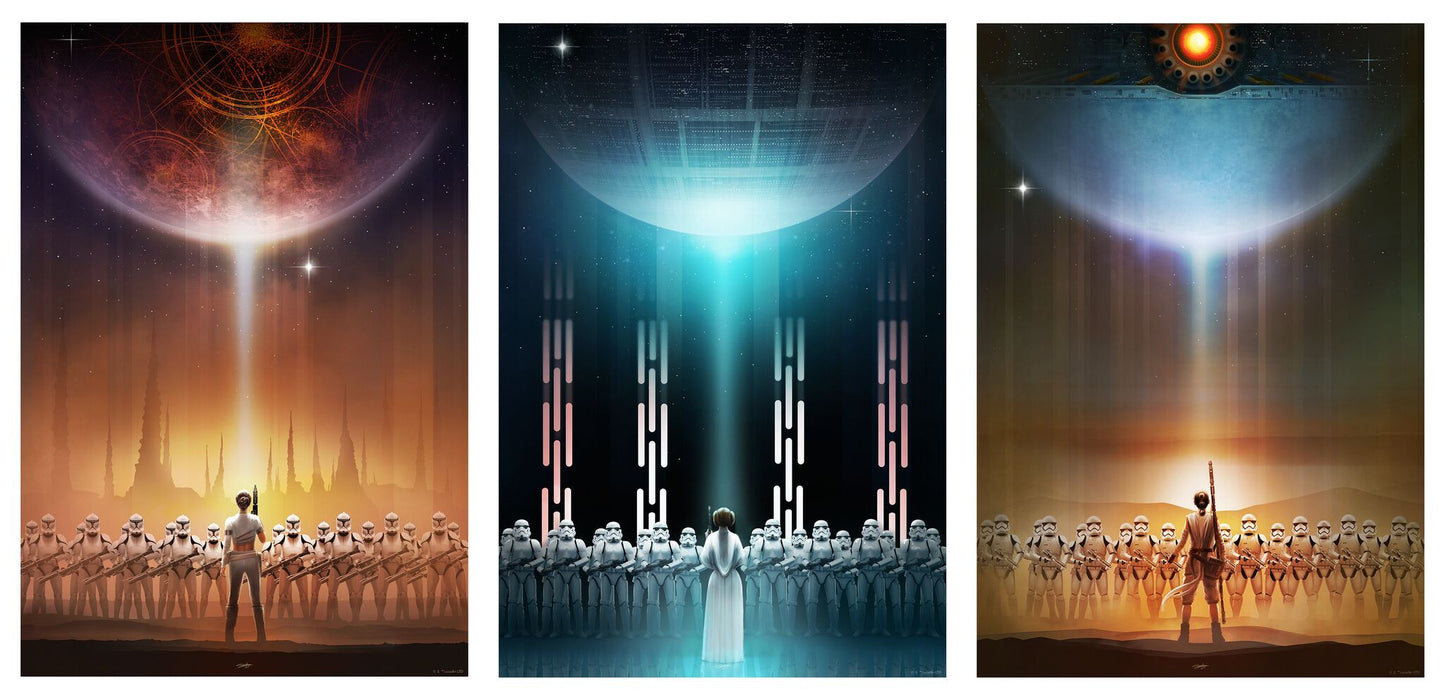 Andy Fairhurst "Star Wars: Perspective #3" Set