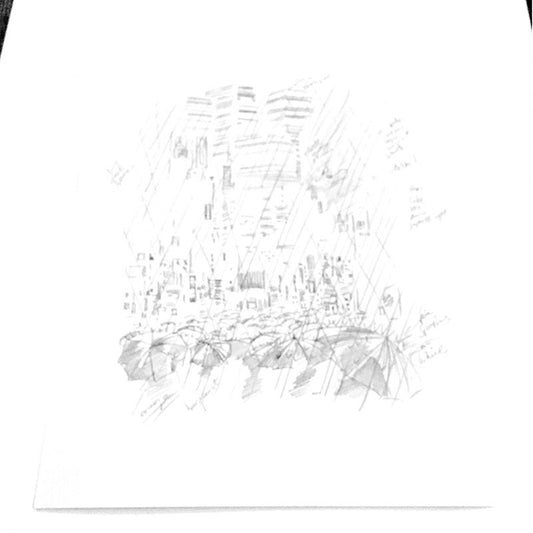 Raid71 "Sketch-Blade Runner #10" Framed