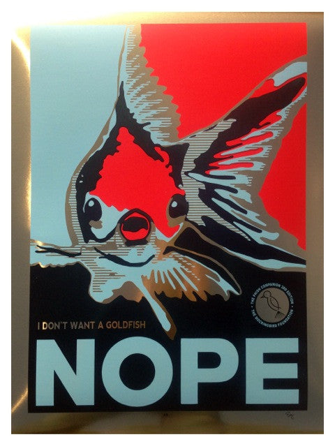 Brian Bojo "NOPE" Gold Foil