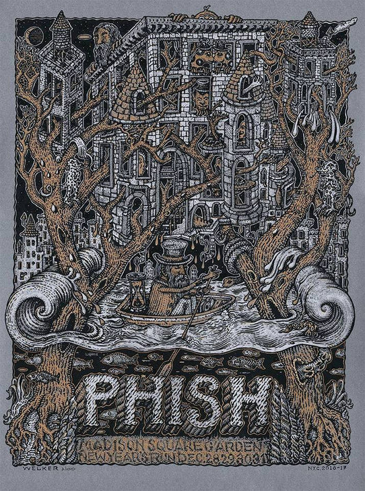 David Welker "PHISH - New Year's Run @ MSG" Lottery Entry