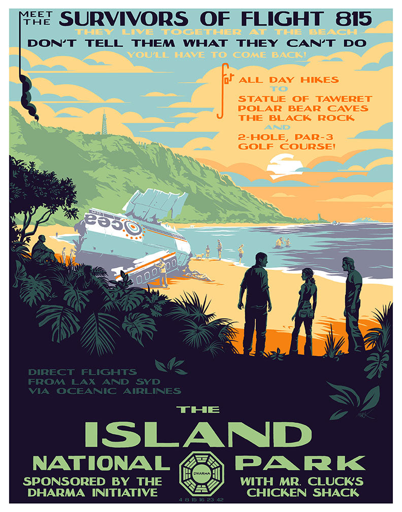 Mark Englert "The Island National Park" Complete SET