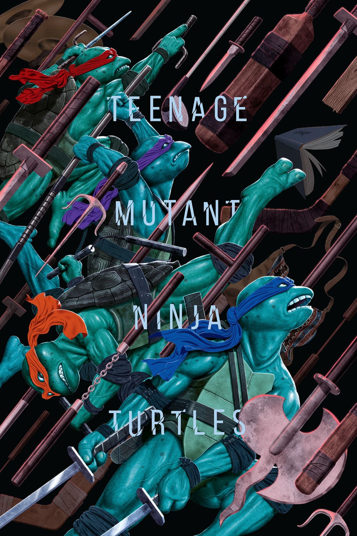 BAYE Ninja Turtle Hibiki Whiskey Bottle - Art - Series — BAYE Art