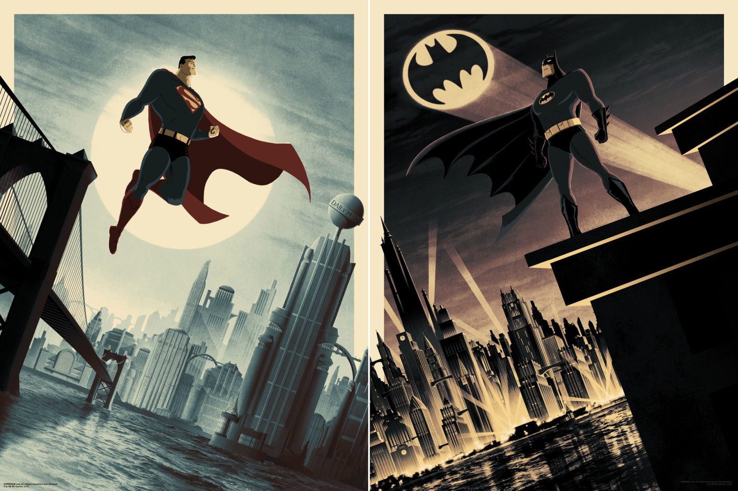 Matt Ferguson "Batman & Superman" Variant SET