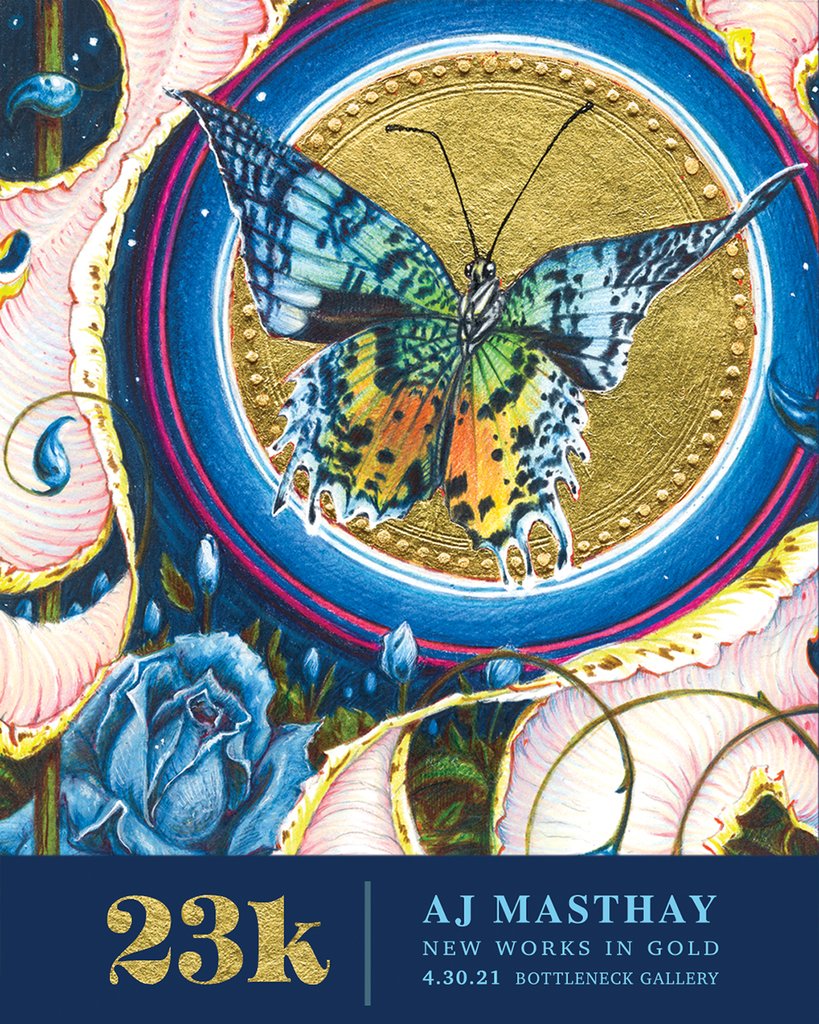 23K: New Works In Gold - Online Showcase by AJ Masthay - On Sale INFO!