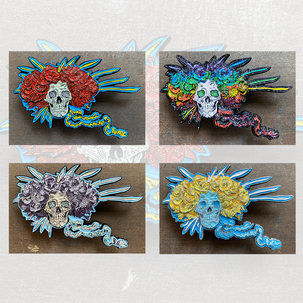 BERTHA 3D Enamel Pins by AJ Masthay & ATLANTIC CITY TURTLES by Jim Pollock - On Sale INFO!