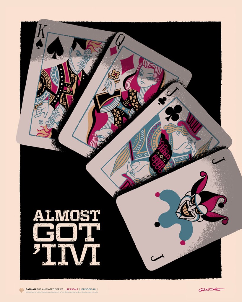 BATMAN: THE ANIMATED SERIES - Season 1 Print Showcase by George Caltsoudas On Sale Info!