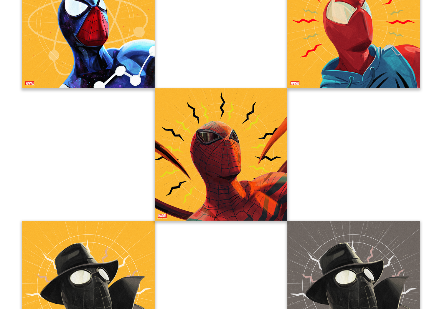 SPIDER-MAN Series Wave 3 by Oliver Barrett & TMNT Enamel Pins by Tom Whalen - On Sale INFO!