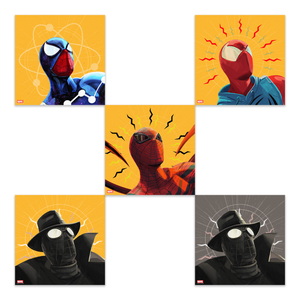 SPIDER-MAN Series Wave 3 by Oliver Barrett & TMNT Enamel Pins by Tom Whalen - On Sale INFO!