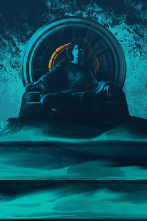DUNE MESSIAH Book Cover by Matt Griffin - On Sale INFO!