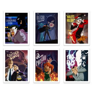 BATMAN: The Animated Series Showcase by Des Taylor - On Sale INFO!
