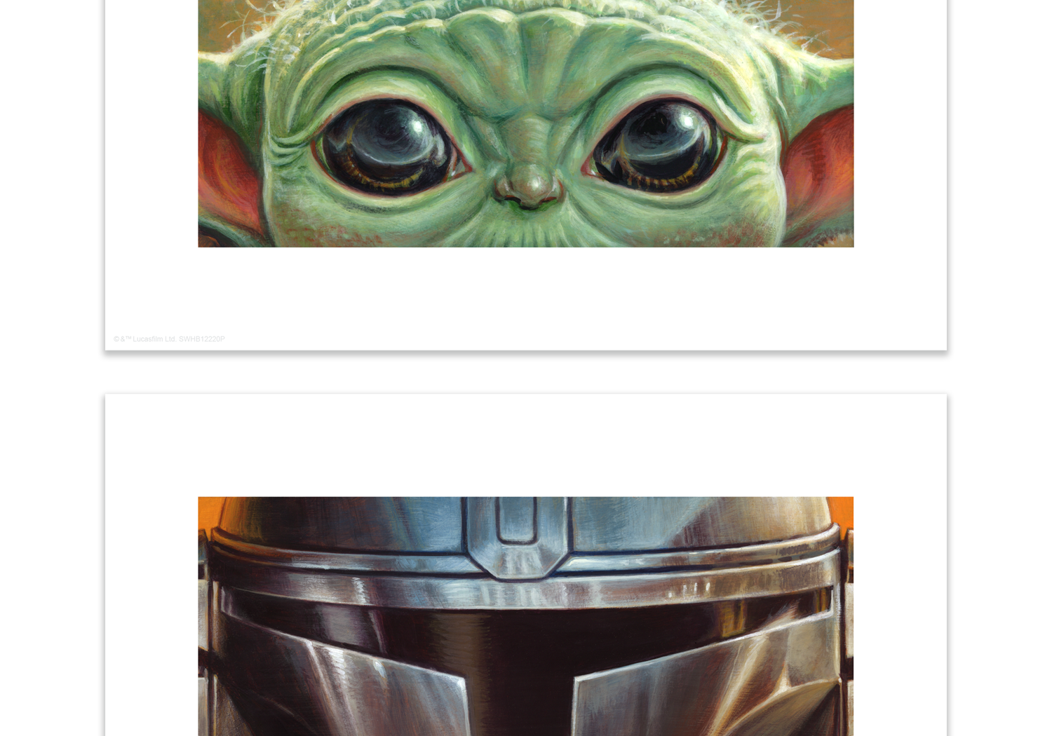 GROGU & THE MANDALORIAN by Jason Edmiston - On Sale NOW!