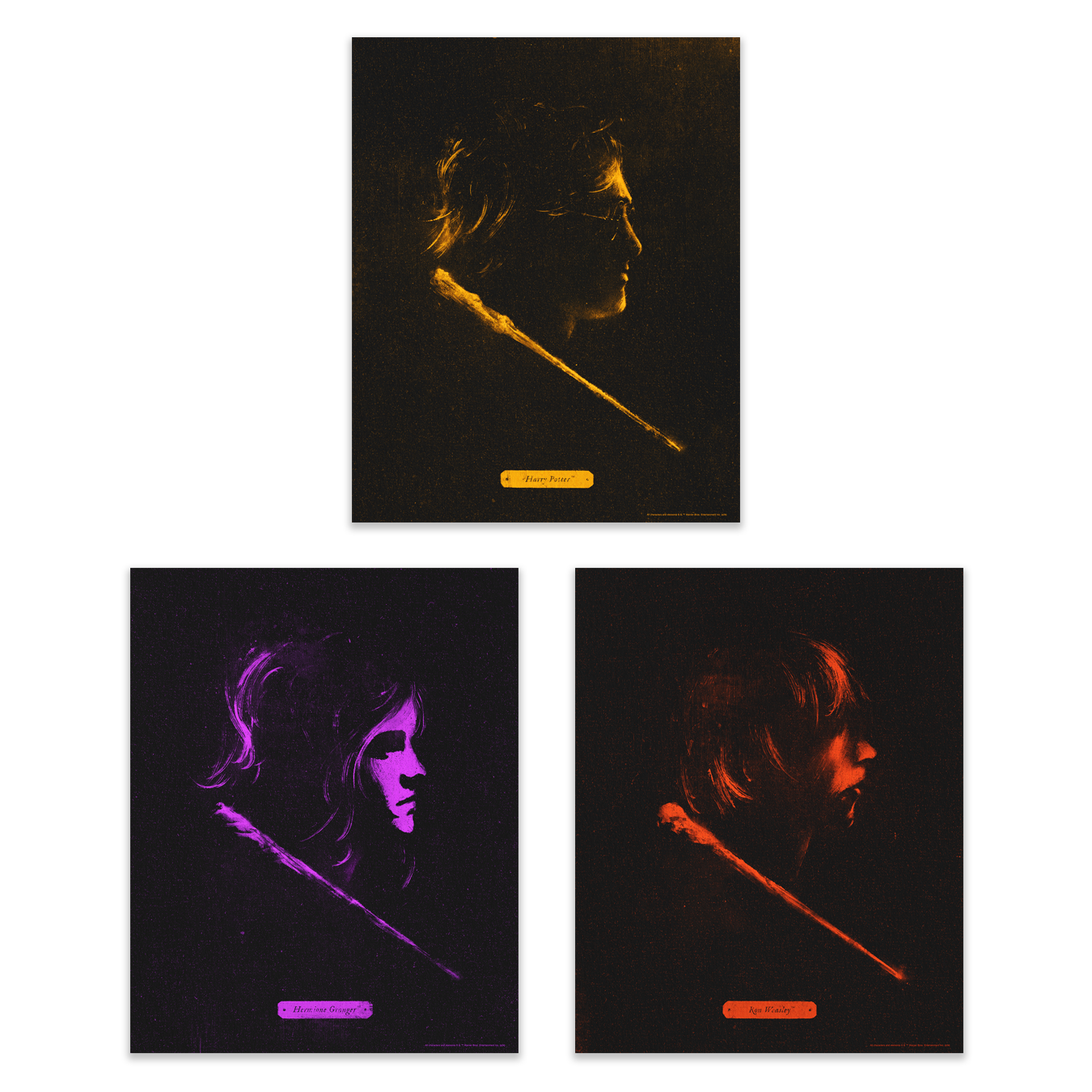 HARRY POTTER Portrait Series by Patrik Svensson - On Sale INFO!