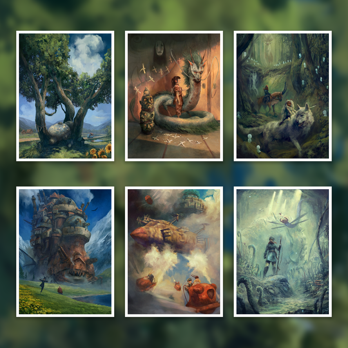 One Summer Day (Ghibli Inspired) Print Showcase by Karl Fitzgerald - On Sale INFO!