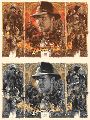 INDIANA JONES TRILOGY by Gabz On Sale Today!